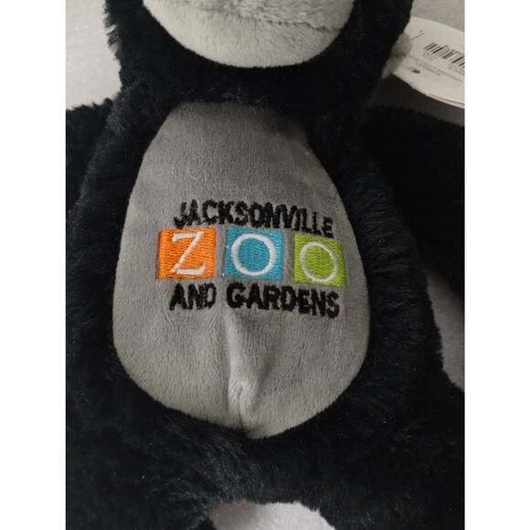 Wishpets NWT Gorilla Nyani 2017 Jacksonville Zoo & Gardens Stuffed Animal Plush - Picture 3 of 8